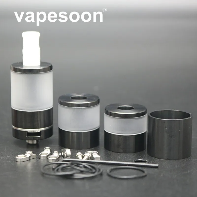 Dvarw стиль MTL V2 RTA атомайзер 316 SS 5 мл емкость с AFC вставка воздушного потока двойной