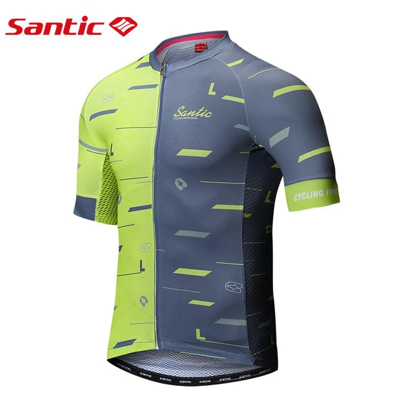 Santic Vélo летняя спортивная футболка с коротким рукавом велосипед Костюмы Майо