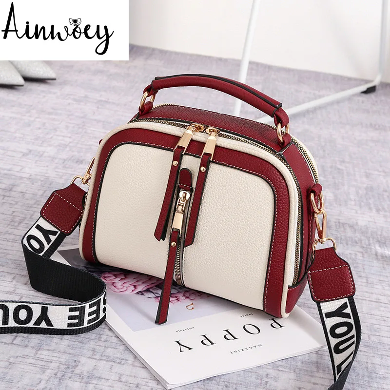 Женская сумка маленькие сумки через плечо винтажная Весенняя женская на нубук