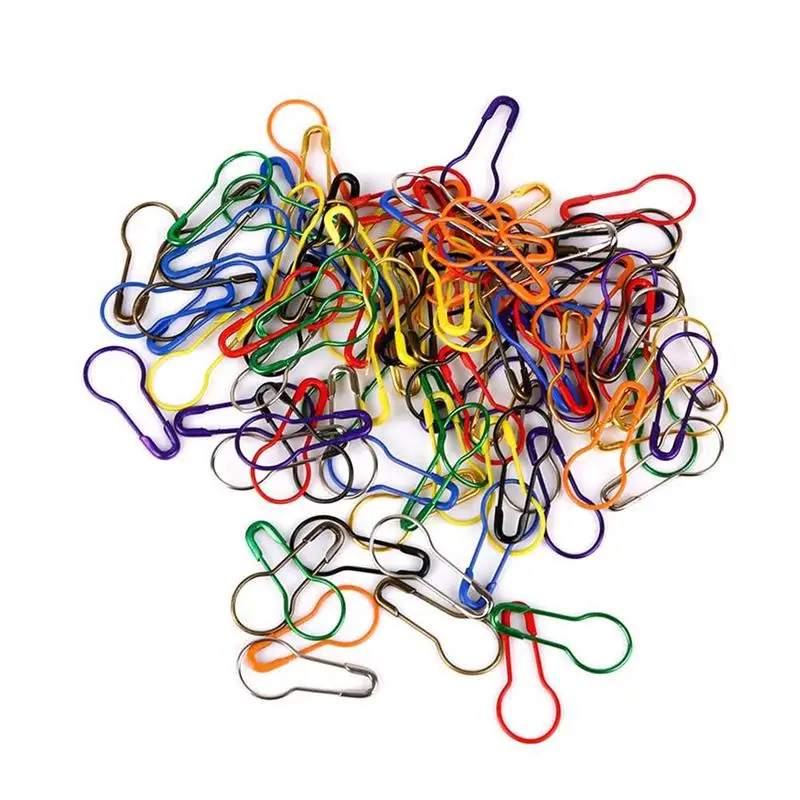 100 шт./кор. Безопасность шпильки бутылочная Тыква Форма булавки маркеры прошитая