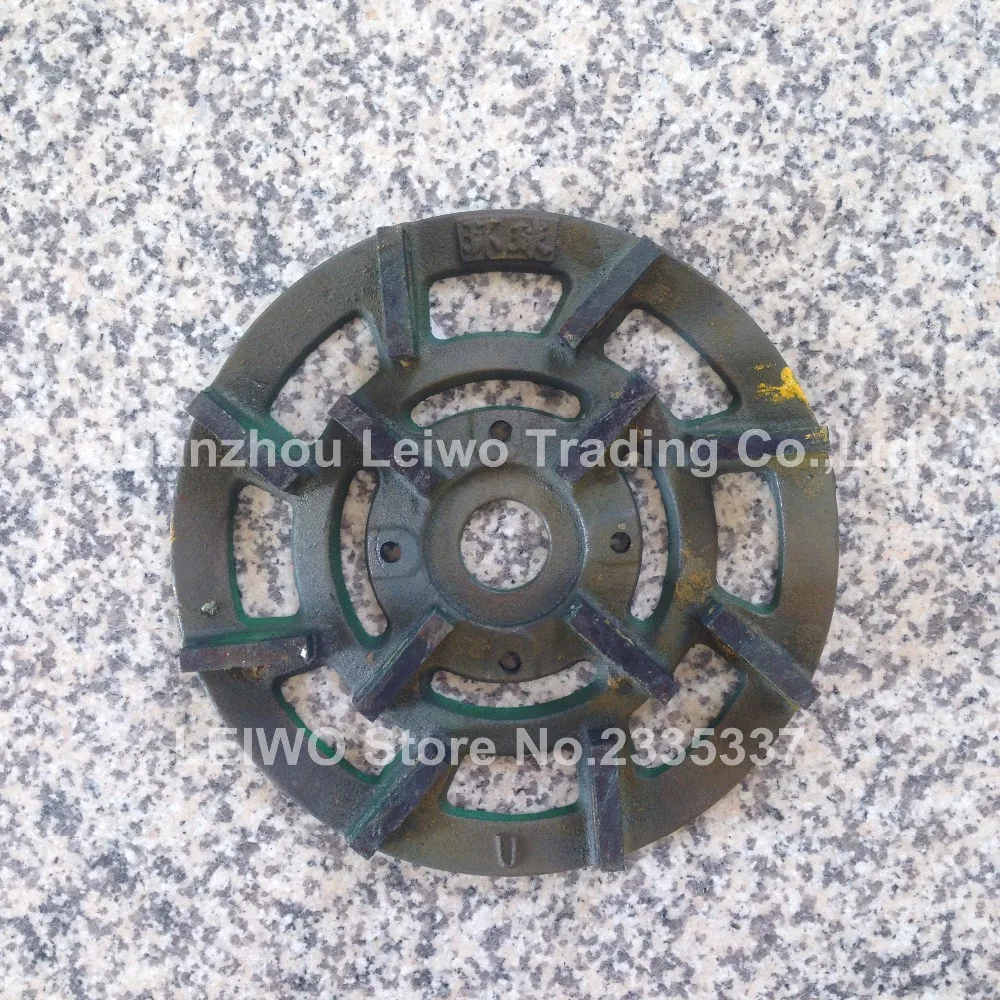 8 ступенчатая гранитная полировальная система шлифовальный диск с металлической