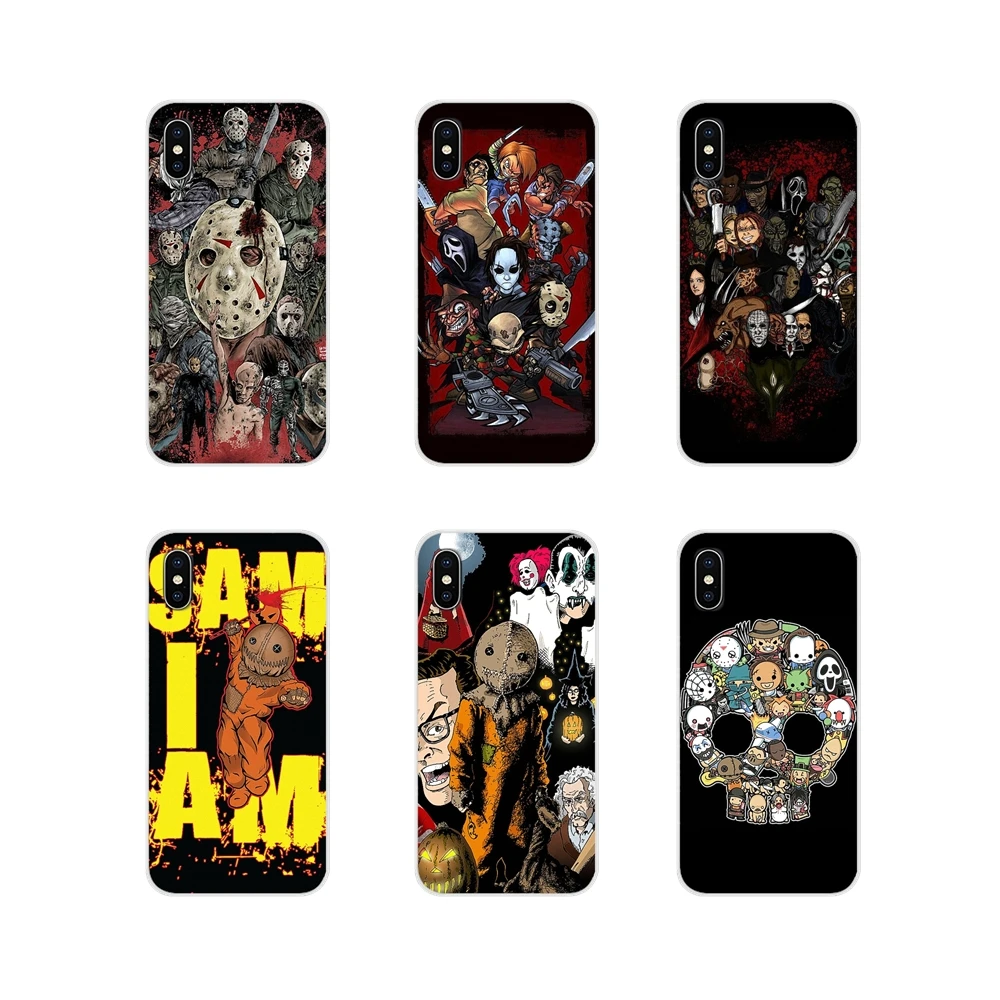 Гибкий чехол с ужасными иконами для Oneplus 3T 5T 6T Nokia 2 3 5 6 8 9 230 3310 1 7 Plus 2017 2018 аксессуары