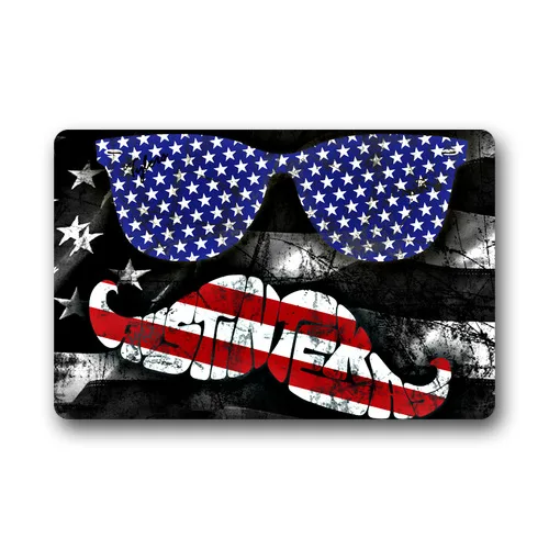 Custom Your Own Mustache Doormat | Дом и сад