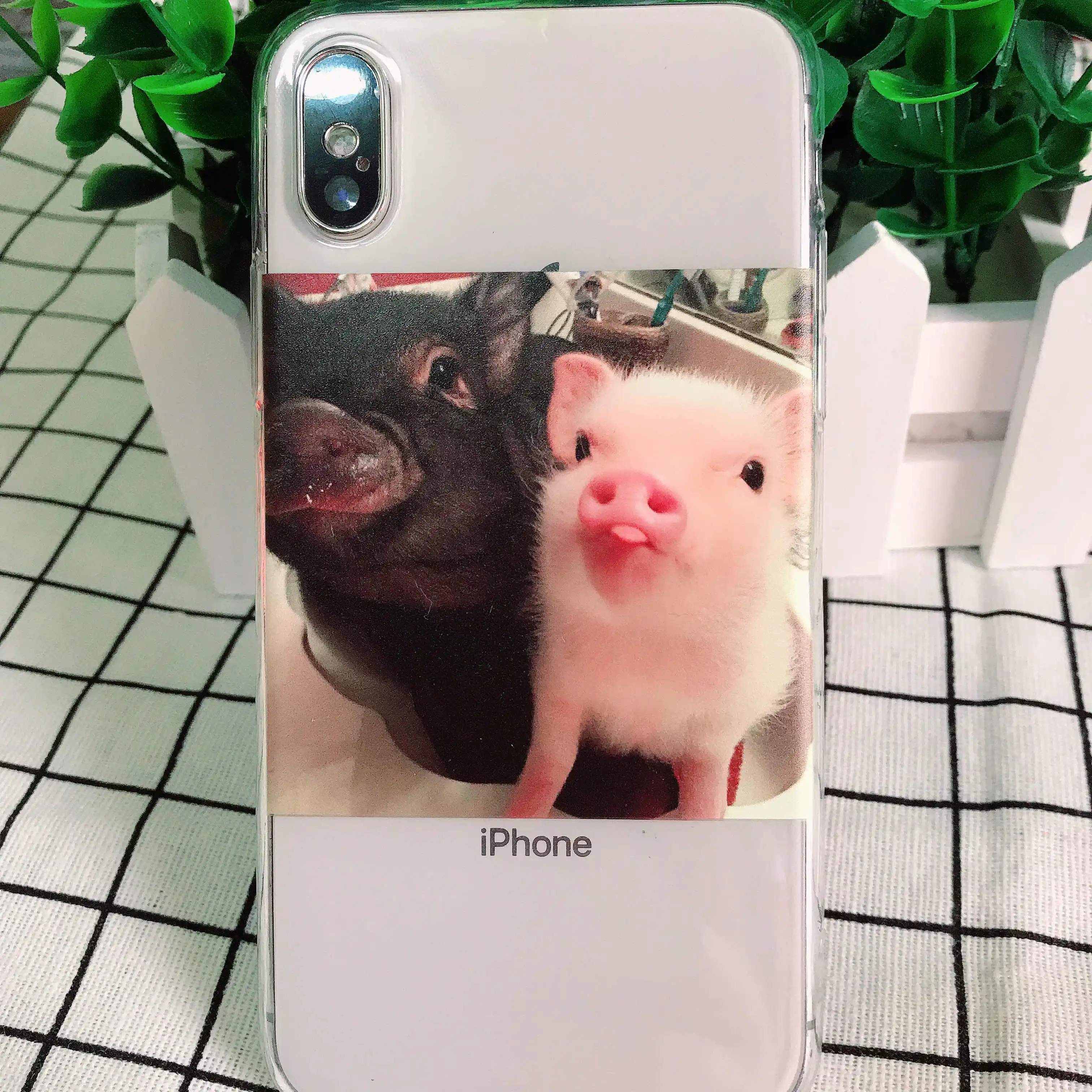 Довольно против скольжения + антидетонационных Anti-Shock подходит для iPhone 8 Plus X 7 6 S