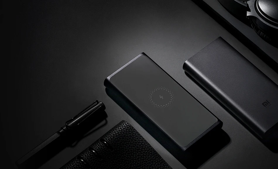 Xiaomi 10 W Max беспроводной банк питания 10000 mAh Qi Быстрая зарядка умное Беспроводное зарядное устройство для Iphone, смартфона