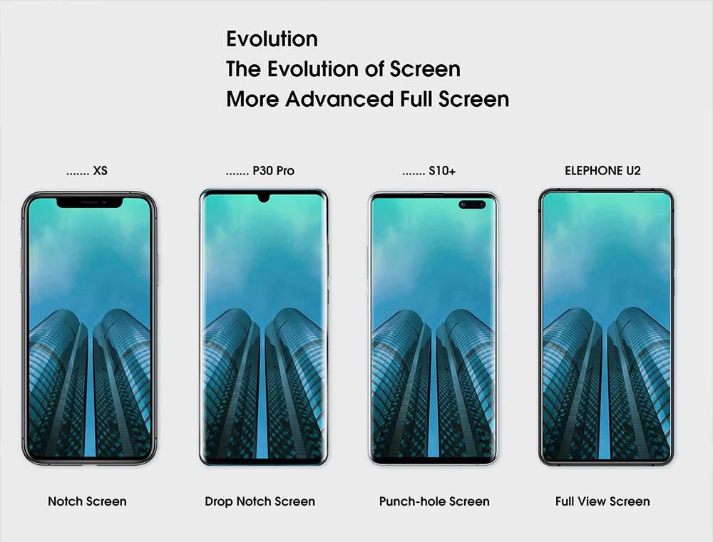 Elephone U2, 16 Мп, всплывающая камера, мобильный телефон, Android 9,0, MT6771T, четыре ядра, 6 ГБ+ 128 Гб, 6,26 дюйма, FHD+ экран, Face ID, 4G, LTE, смартфон