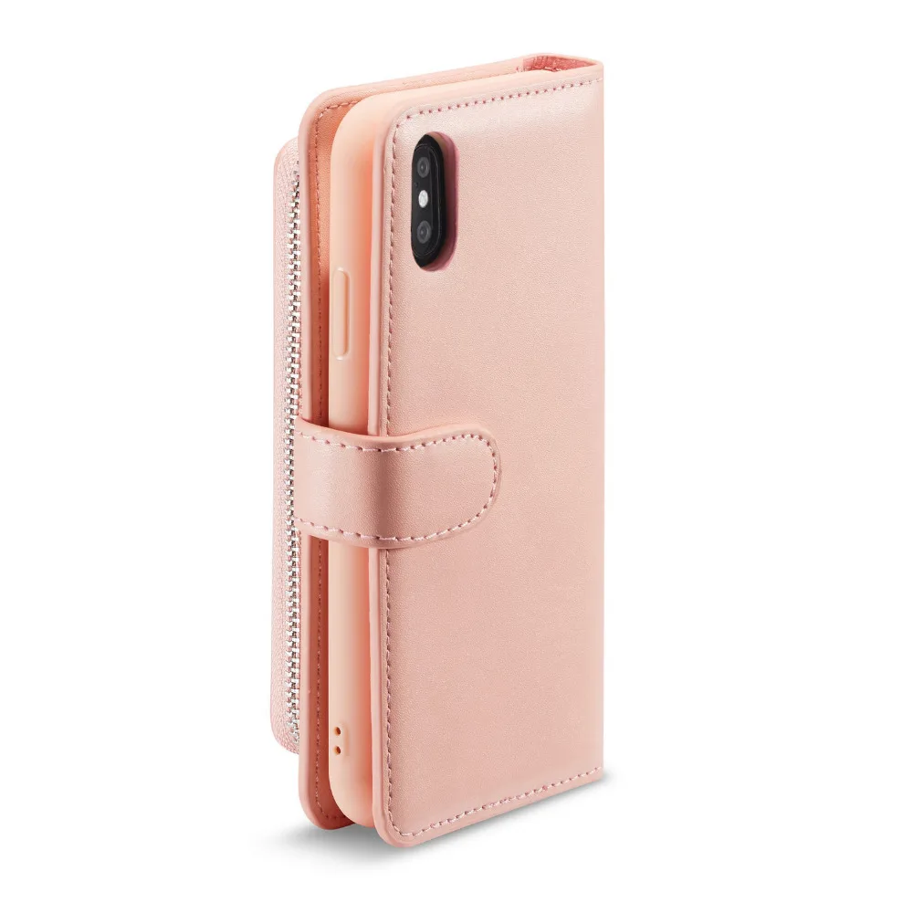 Чехол для iphone 6 6S plus чехол телефона кошелек с отделениями карт apple 7 8 X XR XS max