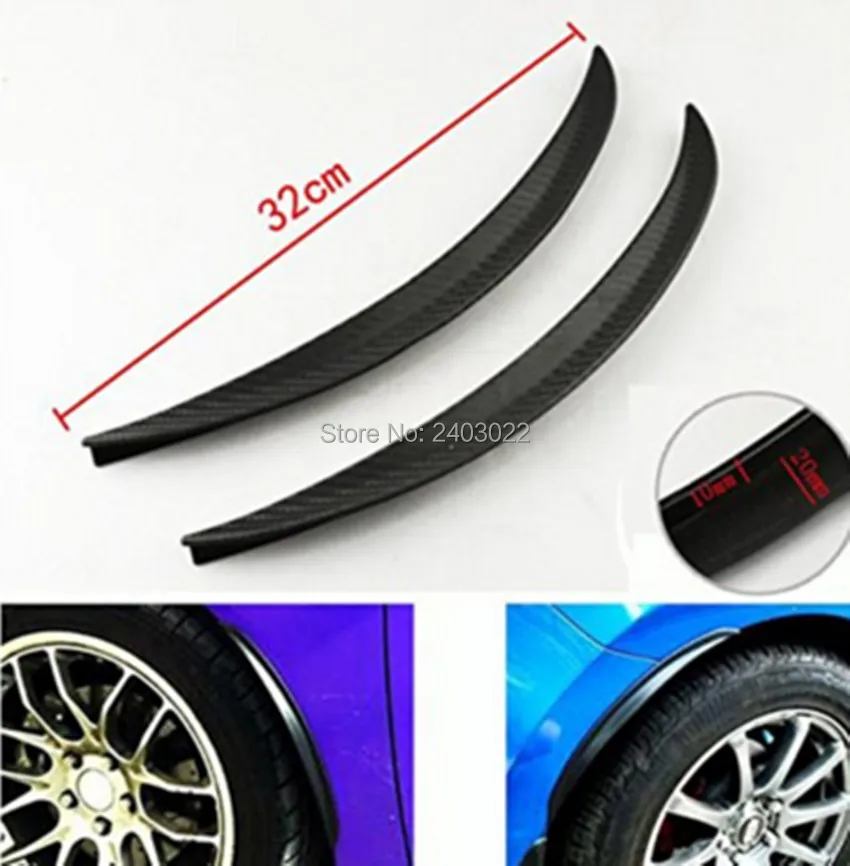 3d-наклейка из углеродного волокна стильные Брызговики арка колесо брови защита