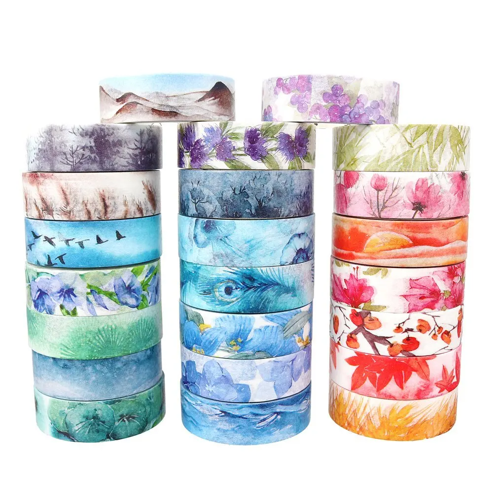 Романтическая Всесезонная Васи лента декоративная клейкая сделай сам