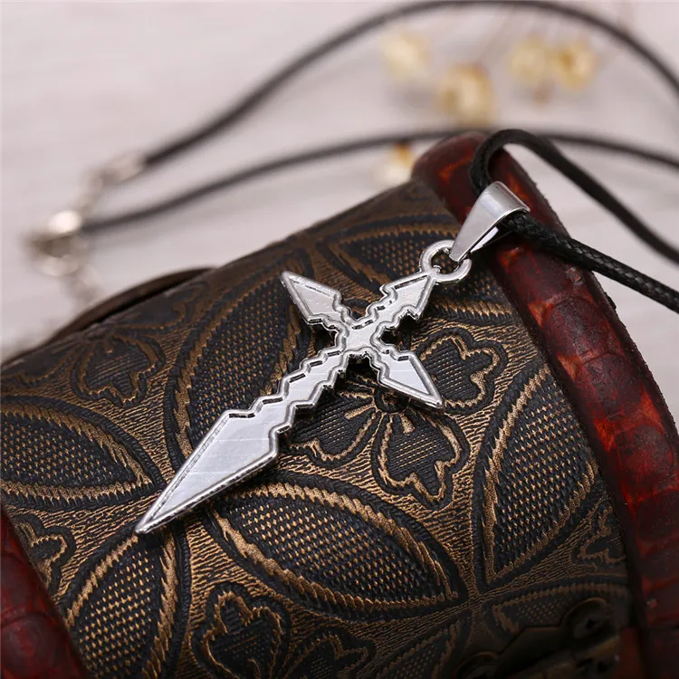 MJ ювелирное аниме Fate Zero Cross ожерелье с кулоном в виде меча аксессуары для косплея