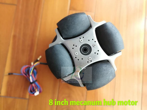 

8 inch brushless non-gear scooter robot motor mecanum hub wheel phub-m88