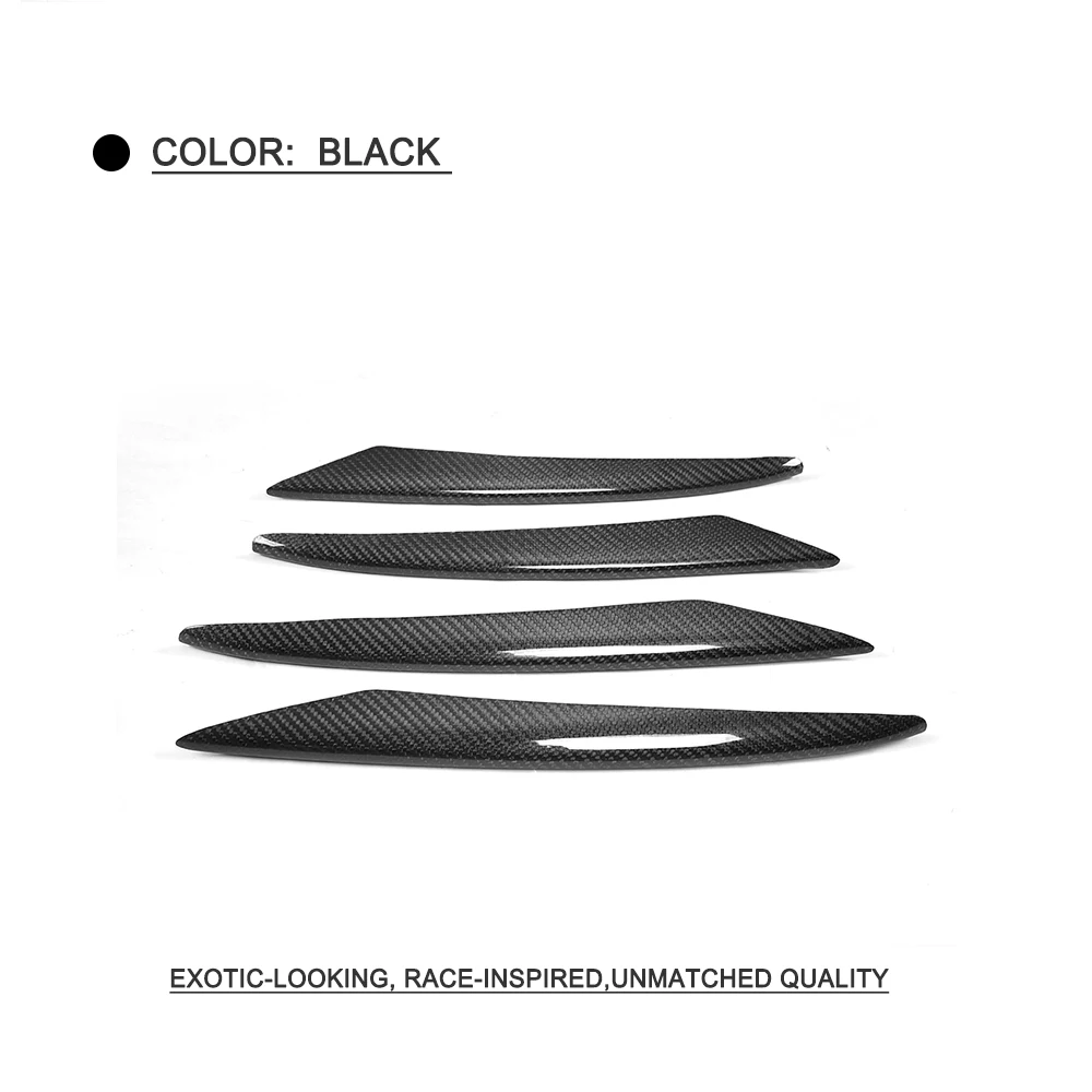 Углеродного волокна передний бампер вентиляционные крышки вентиляционных