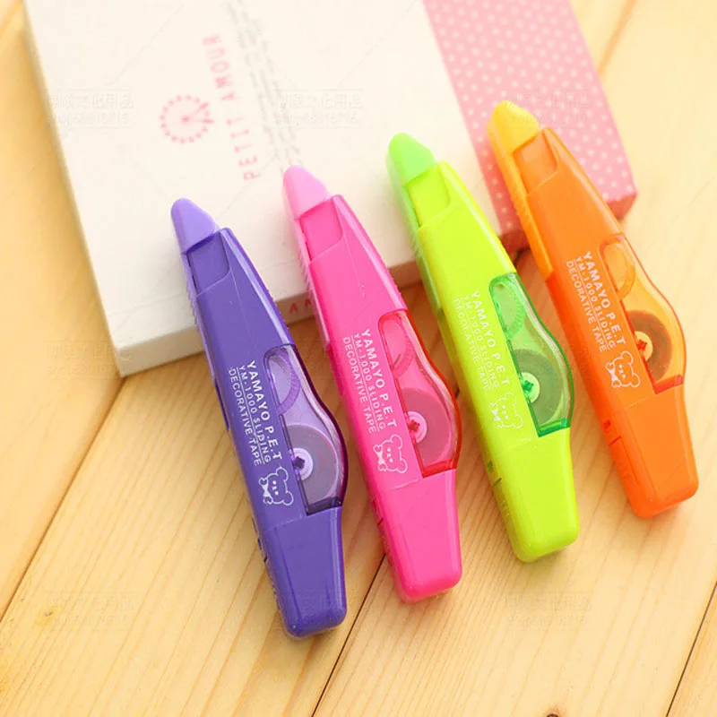 Новинка Школьный Канцтовары push декоративный милый мультфильм кружевной