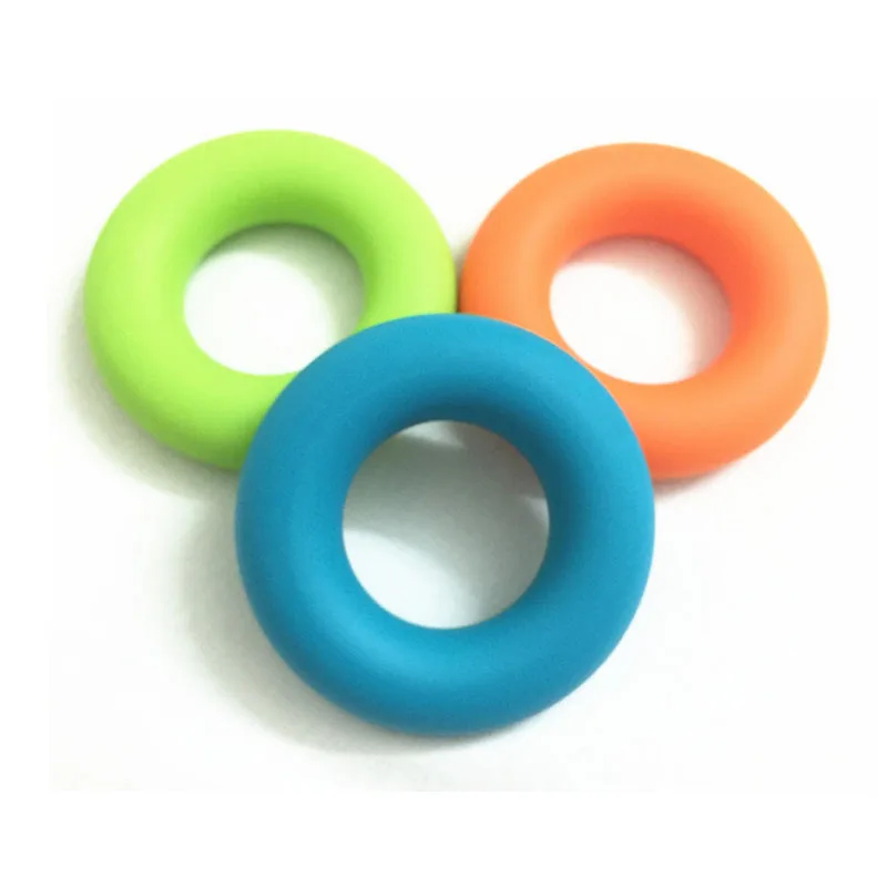 Рукоятка кольцо силикона athlete тренажерного зала фитнес тренажер Захваты