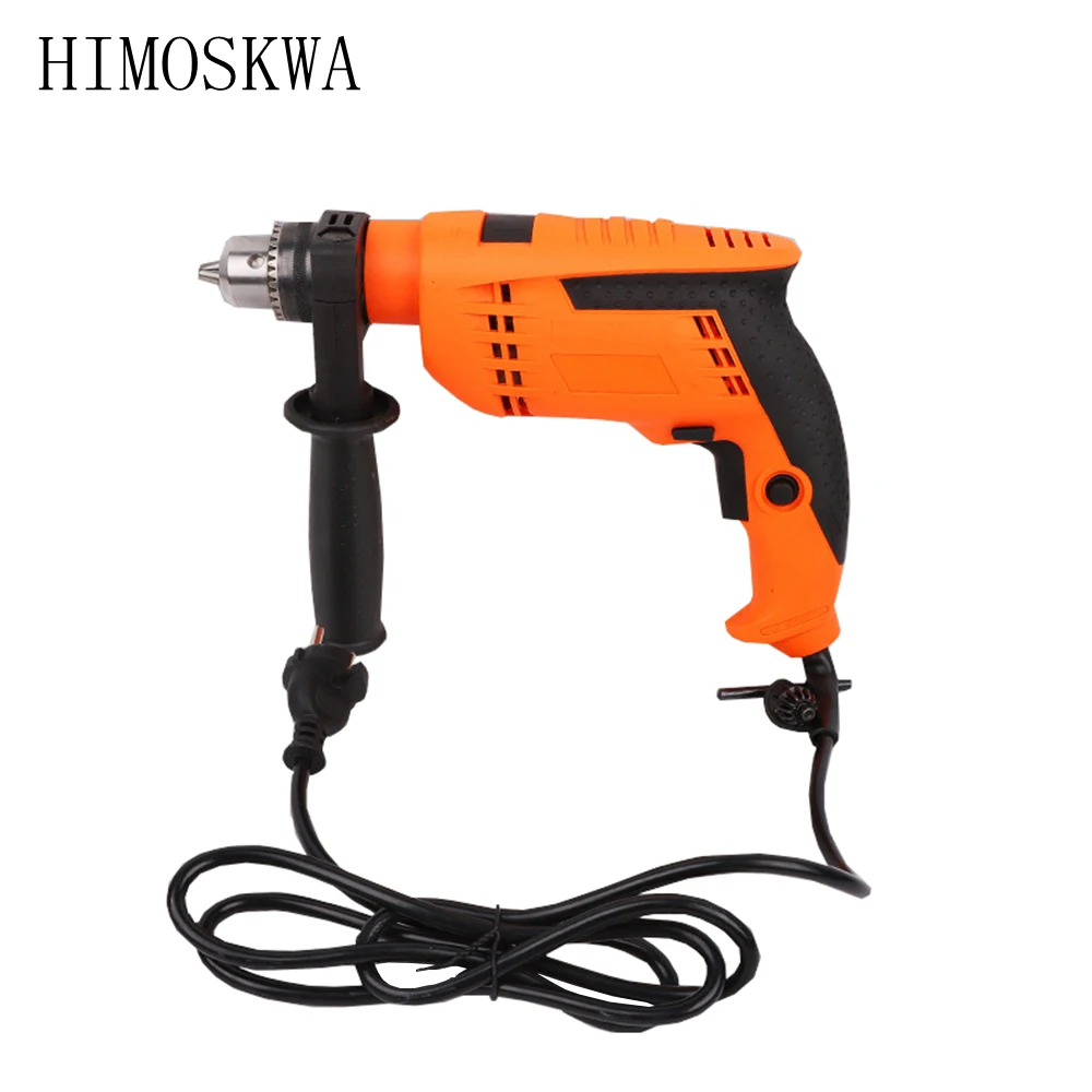 HIMOSKWA 220V 650W 50/60HZ Ударная дрель Многофункциональный портативный бытовые чистящие средства