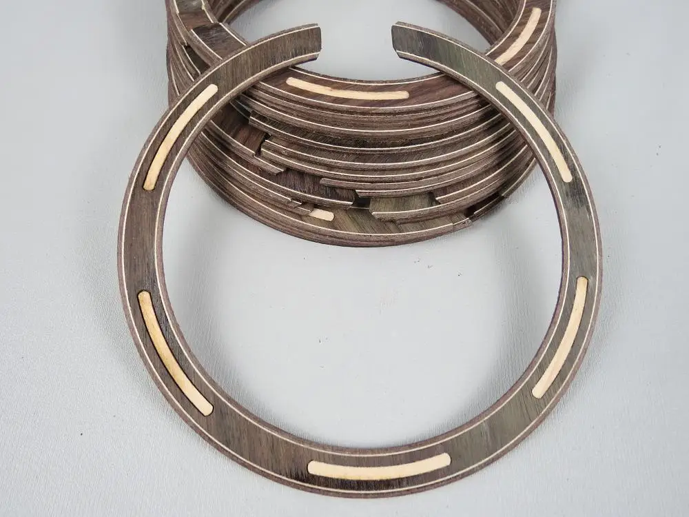 

5PCS NEW ACOUSTIC GUITAR WOOD INLAY ROSETTE YK22