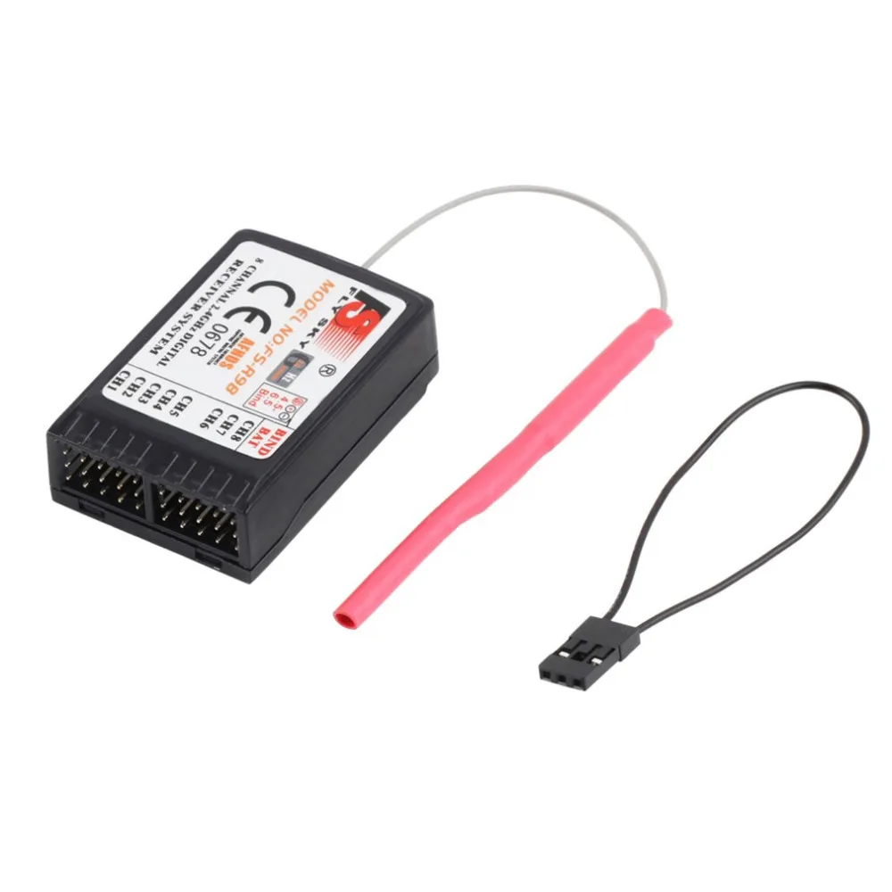 5pcs/lot Original FS-R9B FlySky 2.4Ghz 8CH Receiver For RC FS-TH9X FS-TH9B 9ch Transmitter Airplanes Wholesale | Игрушки и хобби
