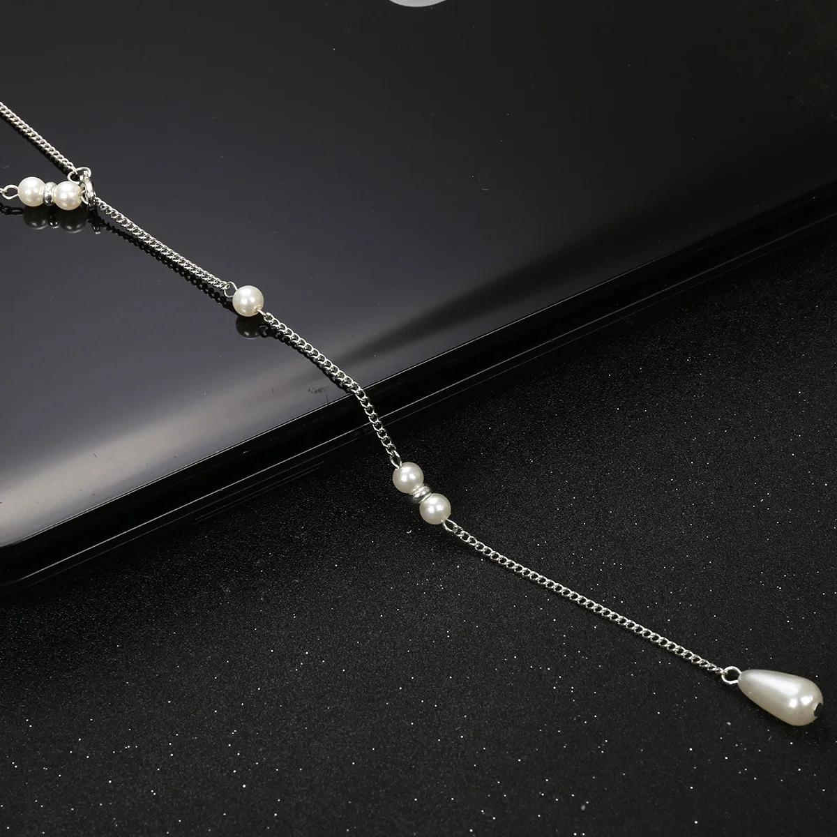 Модные пикантные темперамент ужин банкет украшения капли воды pearl кисточкой