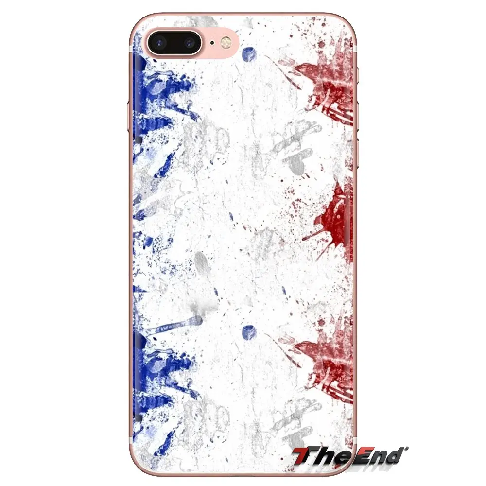France Flag Wallpaper For Samsung Galaxy A3 A5 A7 A9 A8 Star A6 Plus 2018 2015 2016 2017 Transparent Soft Shell Covers |