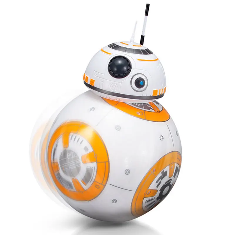 Быстрая Умный Робот Star Wars BB8 с экшн-фигурой звук подарок игрушки BB-8 мяч робот 2,4 г пульт дистанционного управления рождественские подарки