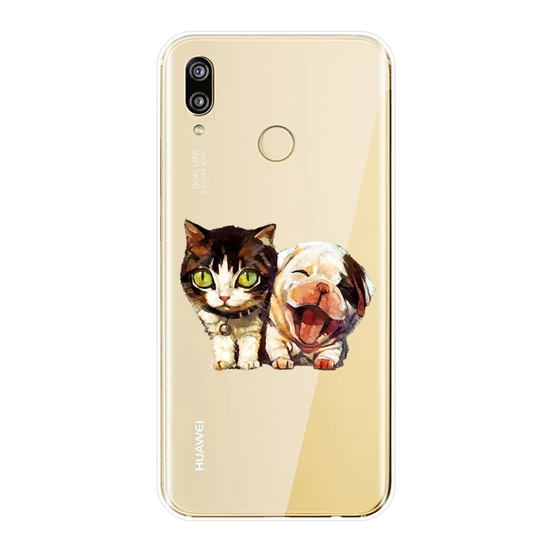 Чехол для телефона Shiba Inu Dog мягкий силиконовый чехол Huawei P8 P9 P10 P20 Lite Pro Plus 2017 P Smart Mini