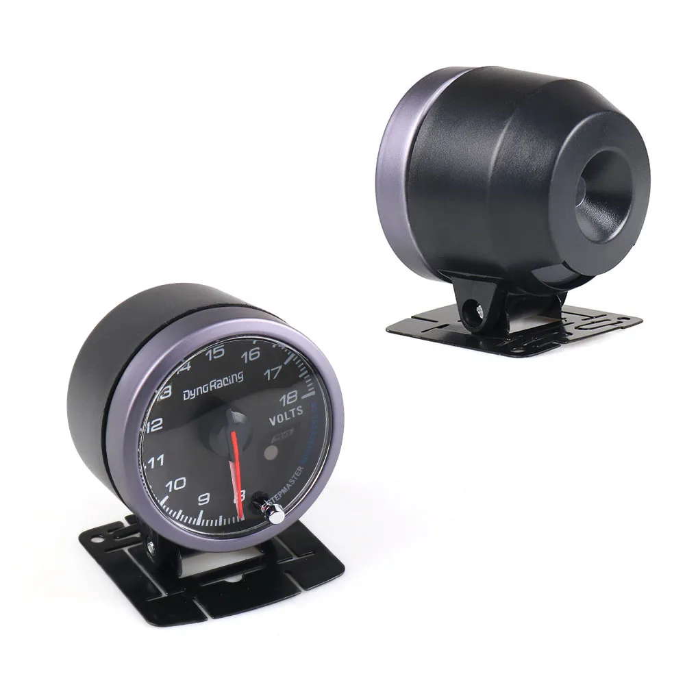 CNSPEED 60MM Black Face Car Auto Voltmeter 8-18 Volt Voltage Gauge With White&amp Amber Lighting meter/Auto | Автомобили и