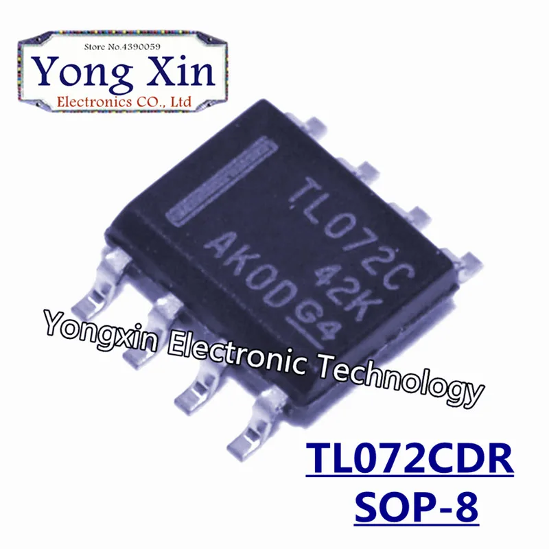 100 шт. TL072CDR SOP8 TL072 SOP TL072CD SMD TL072C | Обустройство дома