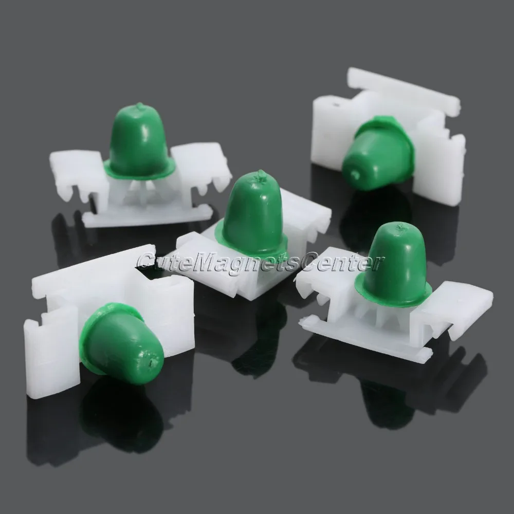 50 шт. автомобильный Стайлинг накладная полоса для бампера автомобильные зажимы