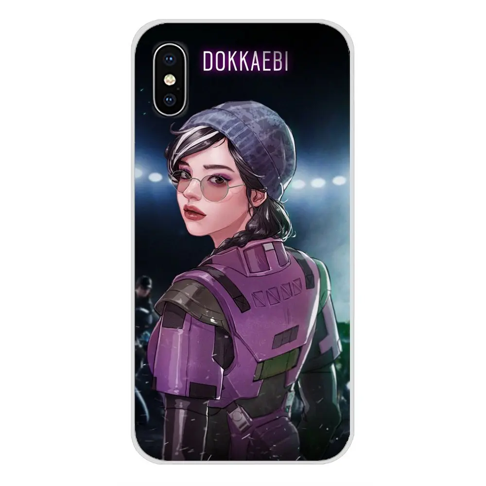 Аксессуары чехлы для телефонов Apple iPhone X XR XS MAX 4 4S 5 5S 5C SE 6 6S 7 8 Plus ipod touch rainbow six siege |