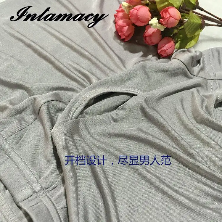 Высококлассные мужские брюки 100% натуральный шелк боксеры экспорт четыре линии