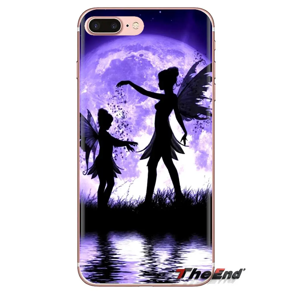 For Samsung Galaxy J1 J2 J3 J4 J5 J6 J7 J8 Plus 2018 Prime 2015 2016 2017 pretty fairy Elf Transparent Soft Shell Covers |