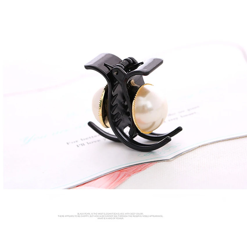 2016 Новинка полукруглых искусственных жемчужин коготь волос аксессуары для