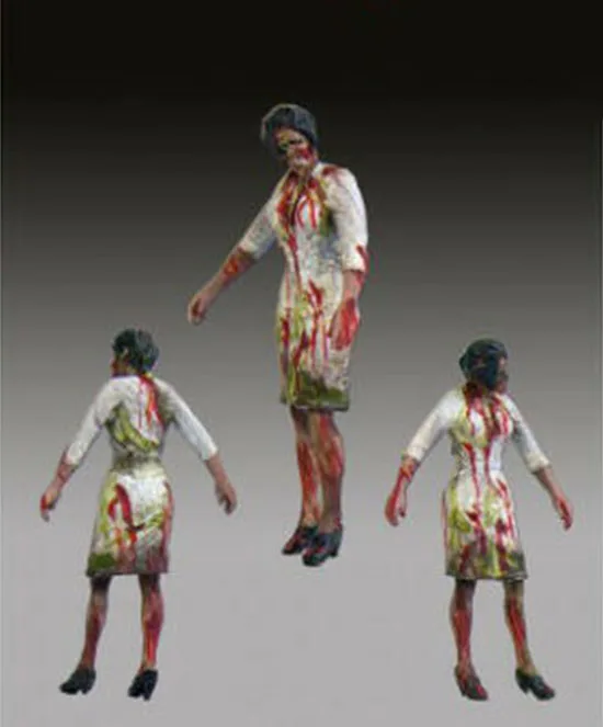

1/35 ancient Old woman stand (1 Figure) Resin figure Model kits Miniature gk Unassembly Unpainted