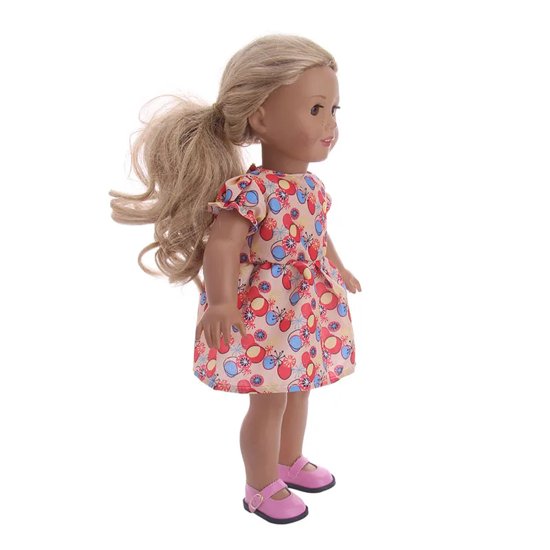 Luckdoll красивое платье Одежда для куклы Американский 18 дюймов девушка игрушки 43 см