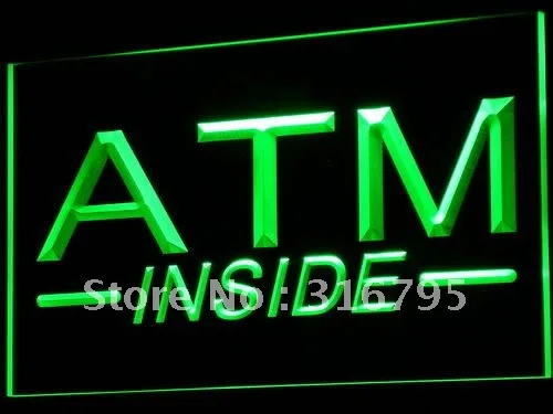 

i565 ATM Inside Display Lure NEW LED Neon Light Light Signs On/Off Switch 20+ Colors 5 Sizes