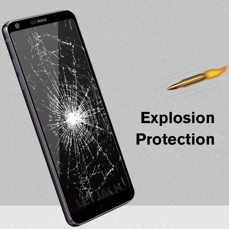

Explosion Proof Full Cover Screen Protector for LG G7 Q6 G6 V20 Tempered Glass for LG K8 K10 2017 2018 Toughened Protective Film