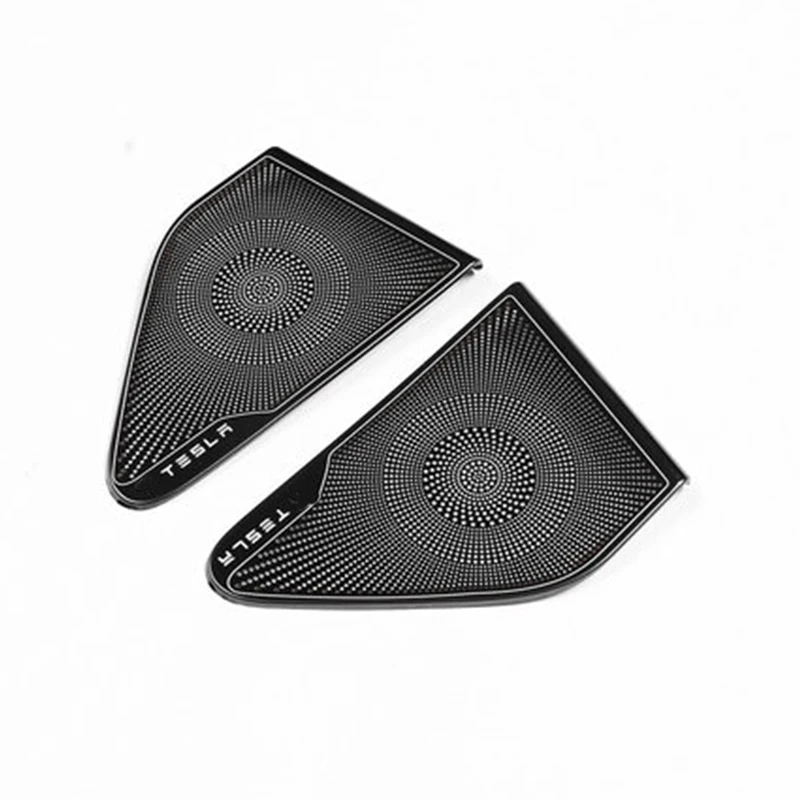 My Good Car speaker cover sound декоративная рамка с блестками для Tesla model 3 автомобильные