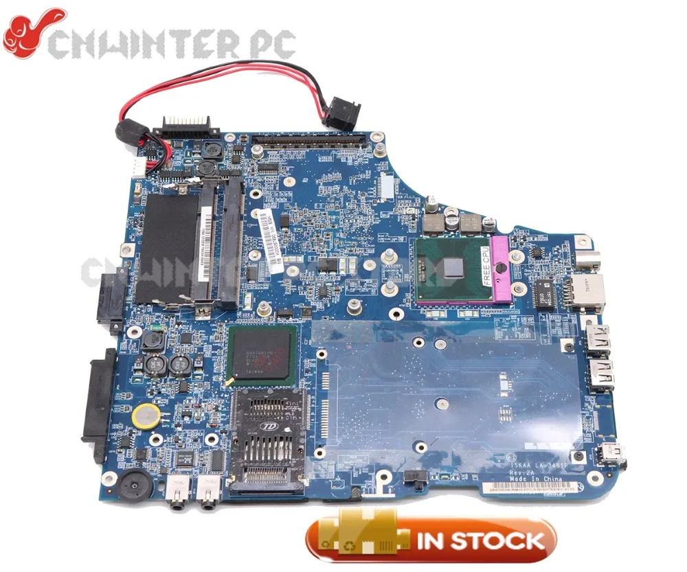 Материнская плата NOKOTION LA 3481P K000057510 K000067890 для ноутбука Toshiba Satellite A200 A205 с бесплатным
