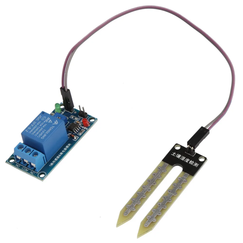 Датчик влажности почвы автоматический прибор для измерения с гигрометром 12 В