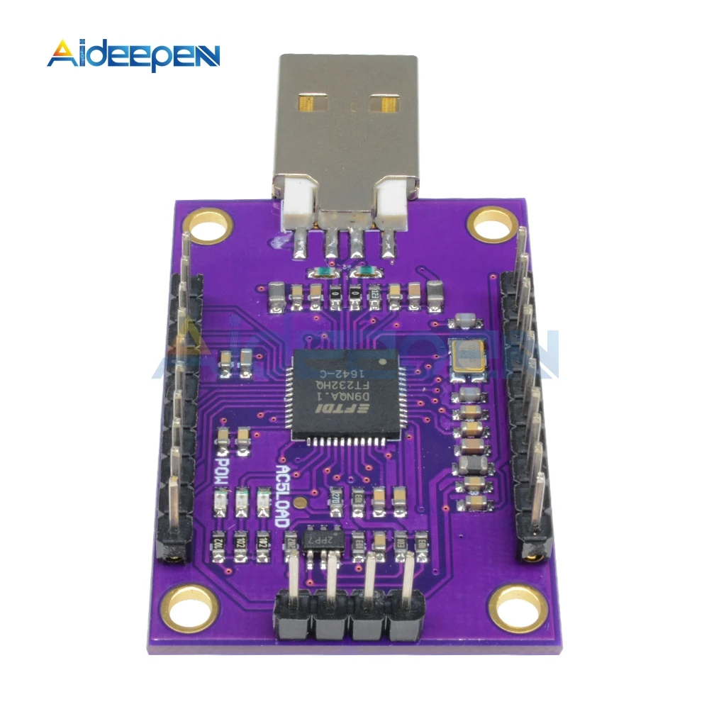 Многофункциональный высокоскоростной USB-модуль CJMCU FT232H для JTAG UART/ FIFO SPI/ I2C |