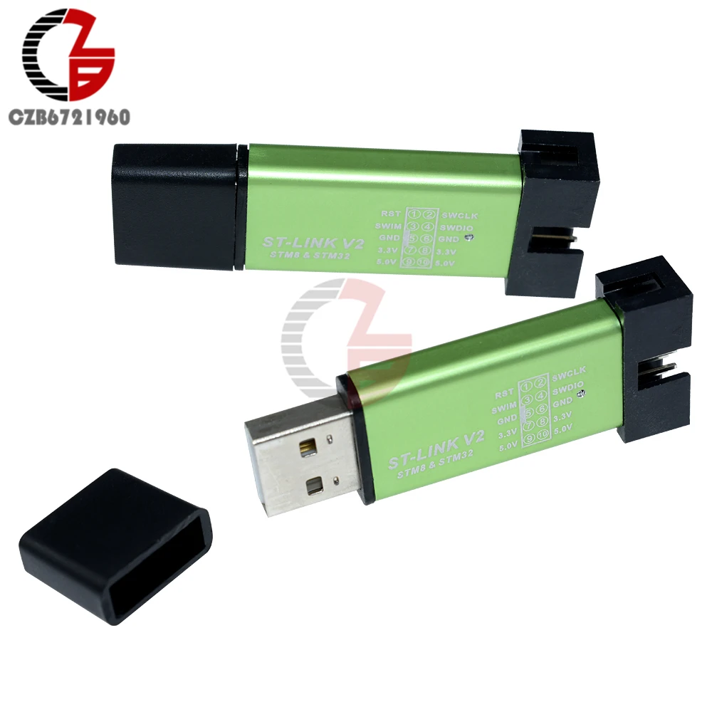Программатор ST LINK Stlink ST-Link V2 Mini STM8 STM32 программатор загрузки программирование с