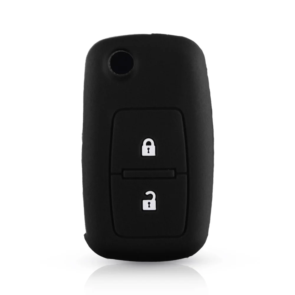 Силиконовый чехол KEYYOU для ключей автомобиля VW Golf Bora Jetta POLO Passat Skoda Octavia A5 Fabia SEAT Ibiza