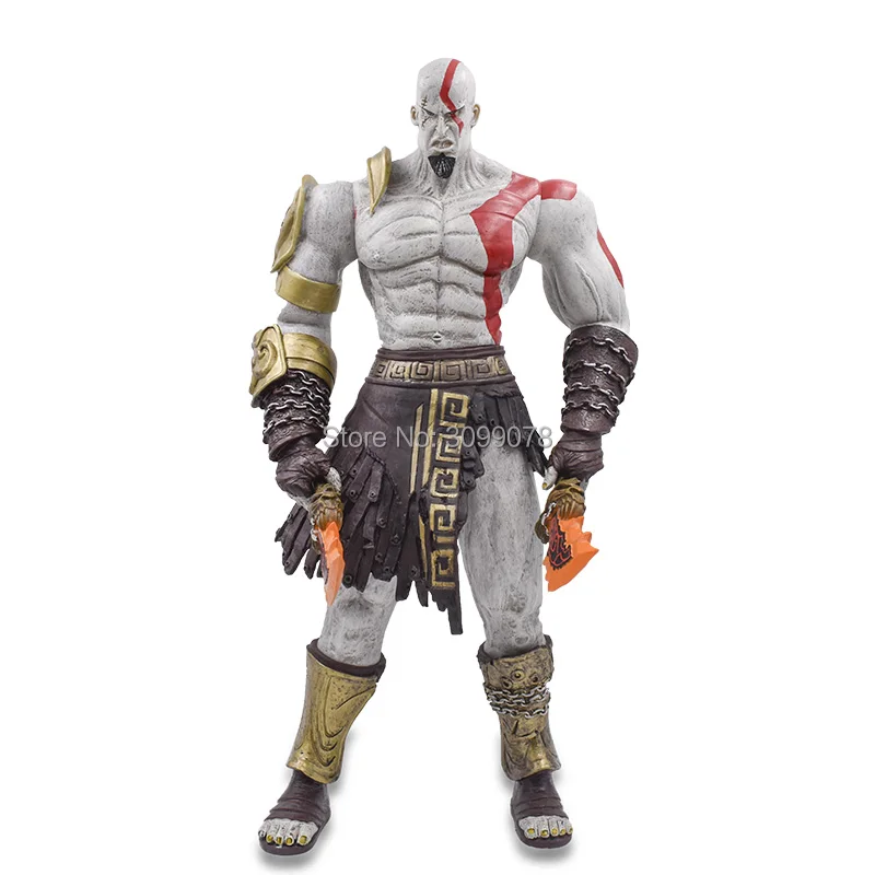 45 см NECA игры Бог войны фигурка призрак Спарта Кратос ПВХ Фигурки Ultimate Edition мультфильм Коллекционная модель горячие игрушки