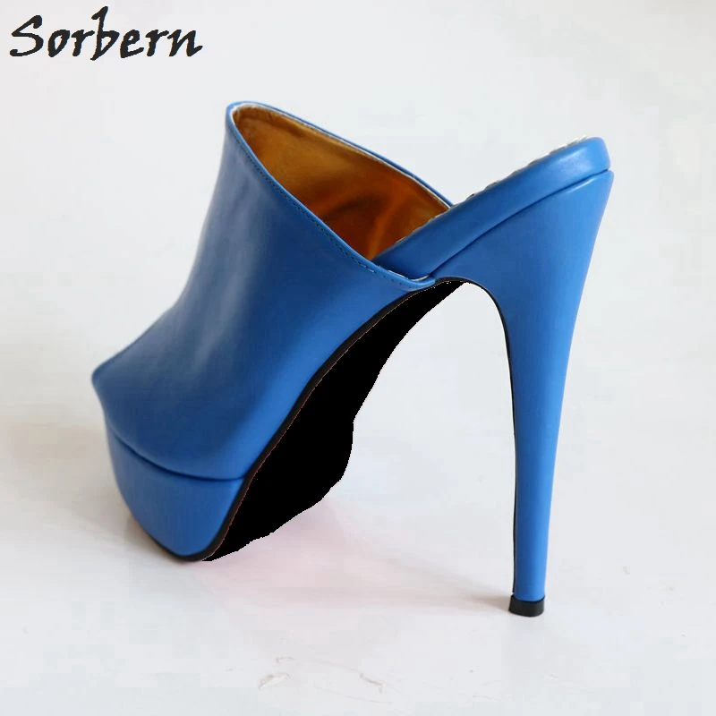 Сланцы женские с открытым носком на платформе 16 см размеры 32 52|Тапочки| |