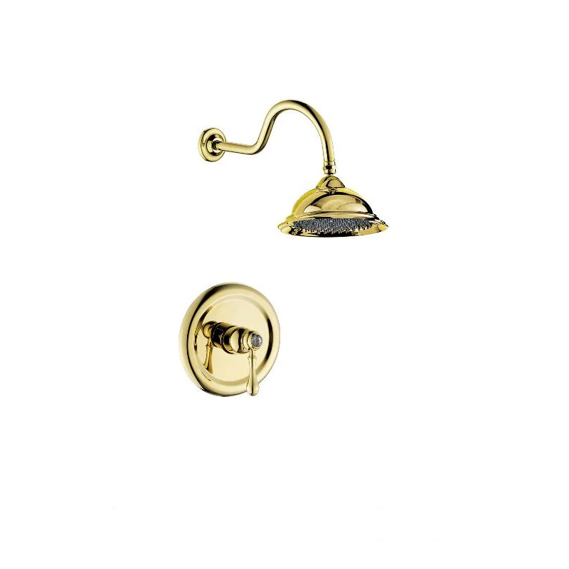 free shipping becola bathroom concealed shower faucet high quality gold and chrome shower set wall mounted b 2201 free global shipping