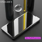 Роскошный флип-чехол для Huawei Honor 8x Max с сенсорной подставкой, кожаный зеркальный чехол 360, полностью защищающий корпус, чехлы для hawei honor8x celular