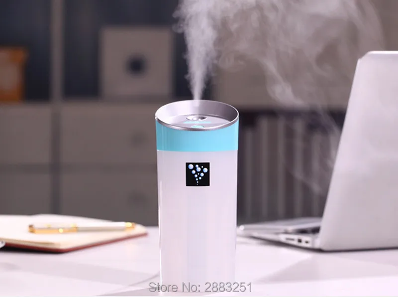 Хо стиль Мини Портативный USB автомобильный Анионный увлажнитель воздуха
