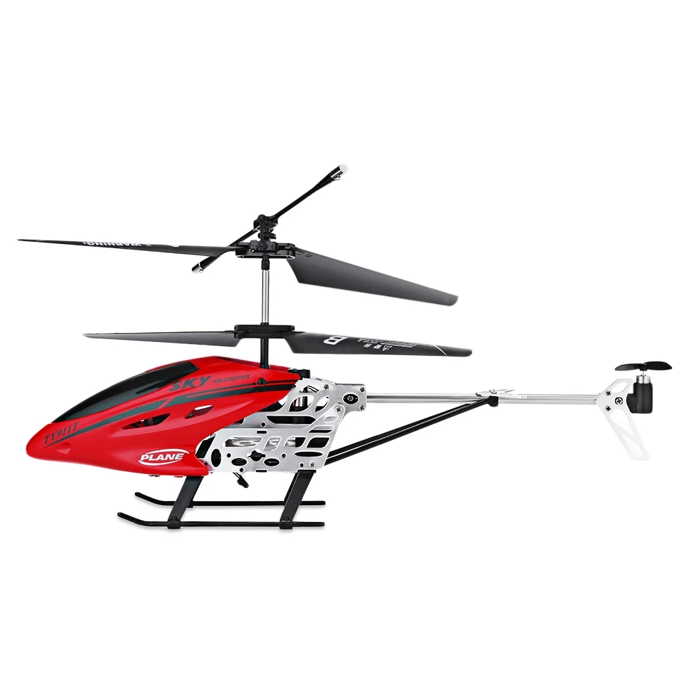 Модель радиоуправляемого вертолета Flytec TY911T 3.5CH с гироскопом мини-Дрон