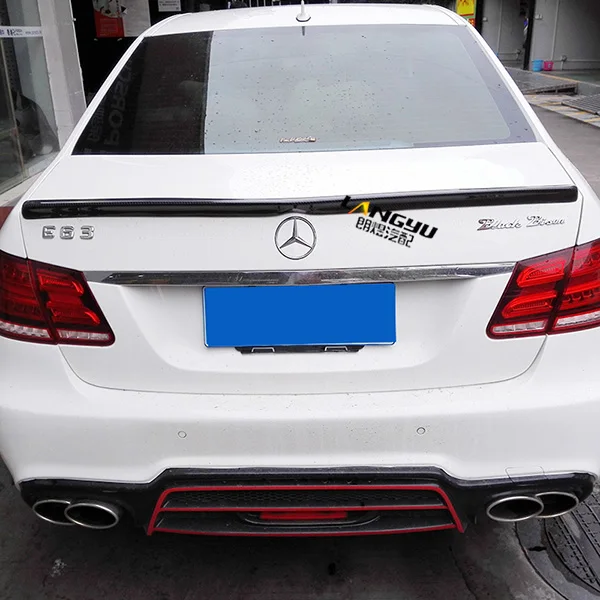Задний спойлер из углеродного волокна подходит для Mercedes-Benz E W212 AMG E200E260E300 |