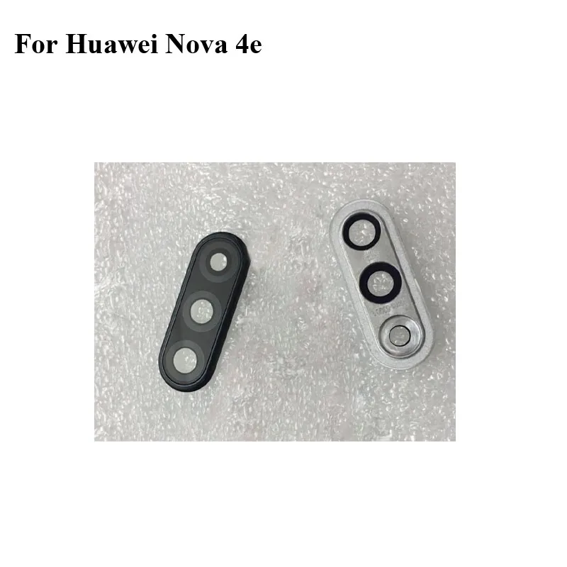 Стеклянный объектив для задней камеры Huawei Nova 4E 4 E + Крышка круглые Запчасти